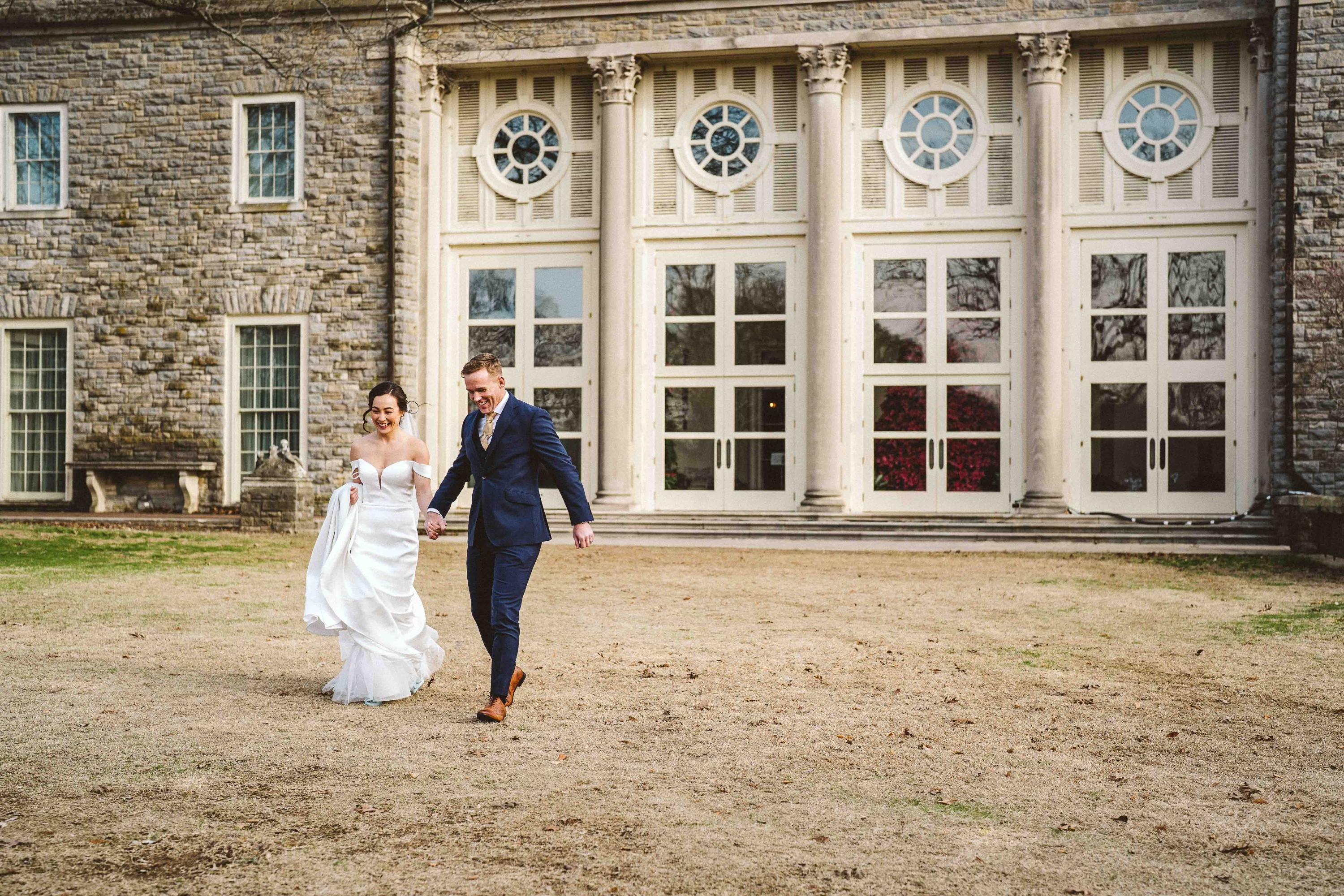Ben & Alicia's December Elopement at Cheekwood Botanical Gardens