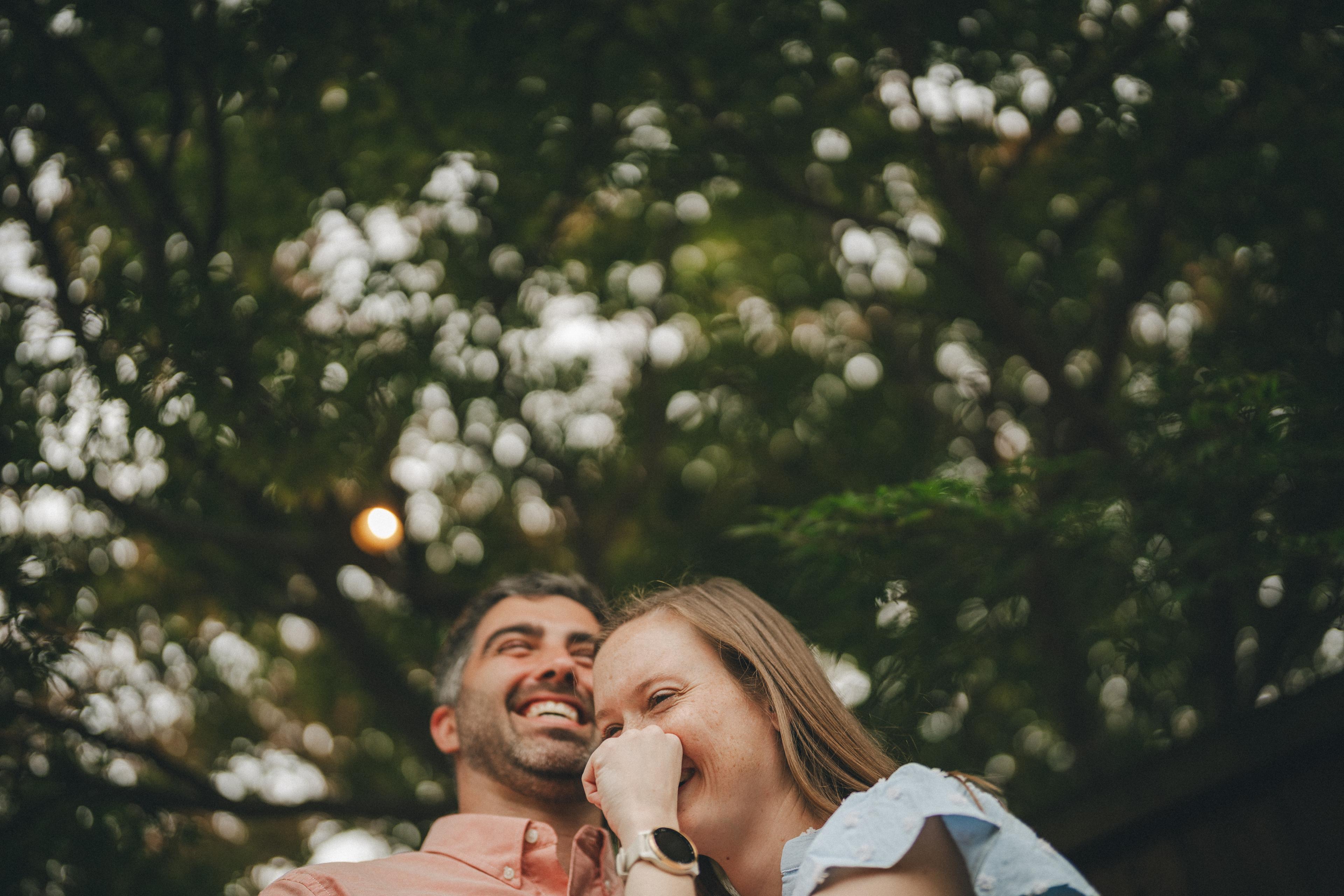 A Colorful Engagement Shoot at Hillview Garden and Floral